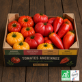 Tomates Anciennes – Caisse 3 kg •5 €/kg